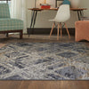 Quilon 1681 Smoke Modern Abstract Patterned Rug - Rugs Of Beauty - 2