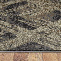 Quilon 1681 Smoke Modern Abstract Patterned Rug - Rugs Of Beauty - 6