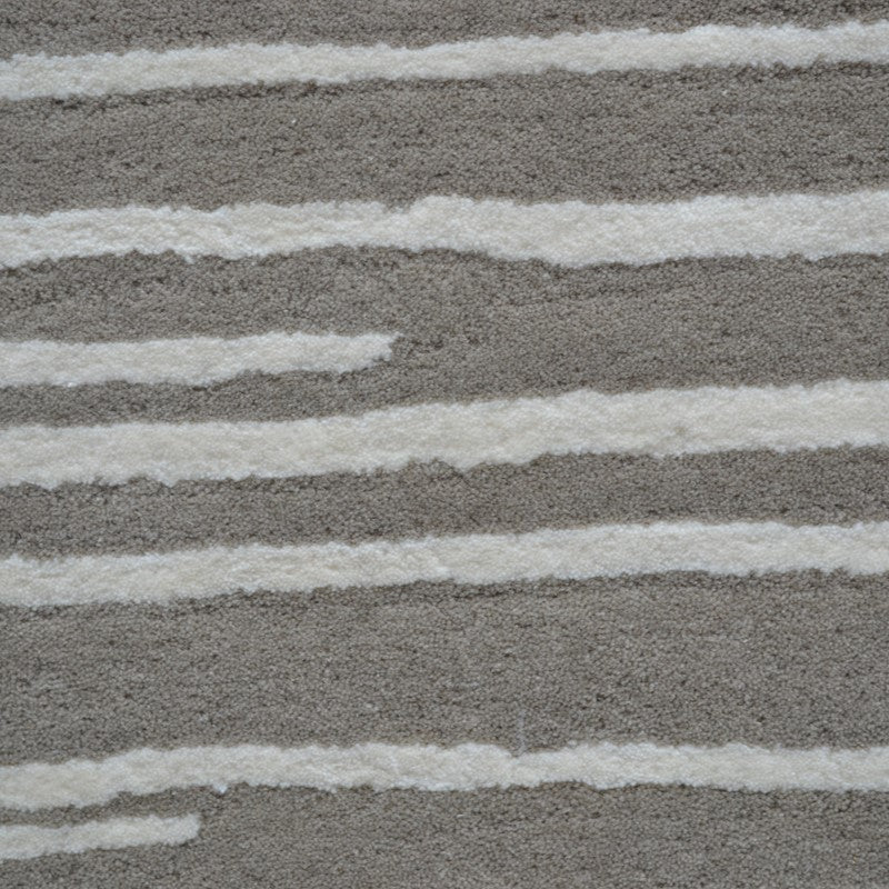 Florence Broadhurst Slub Mist 039401 Designer Wool Viscose Rug - Rugs of Beauty - 5