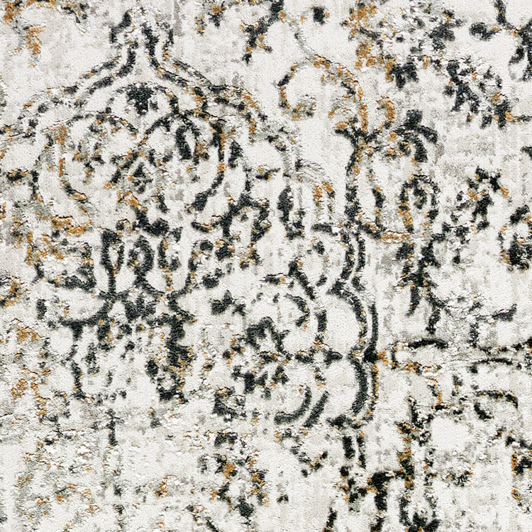 Acapulco 755 Linen Damask Patterned Modern Rug - Rugs Of Beauty - 4