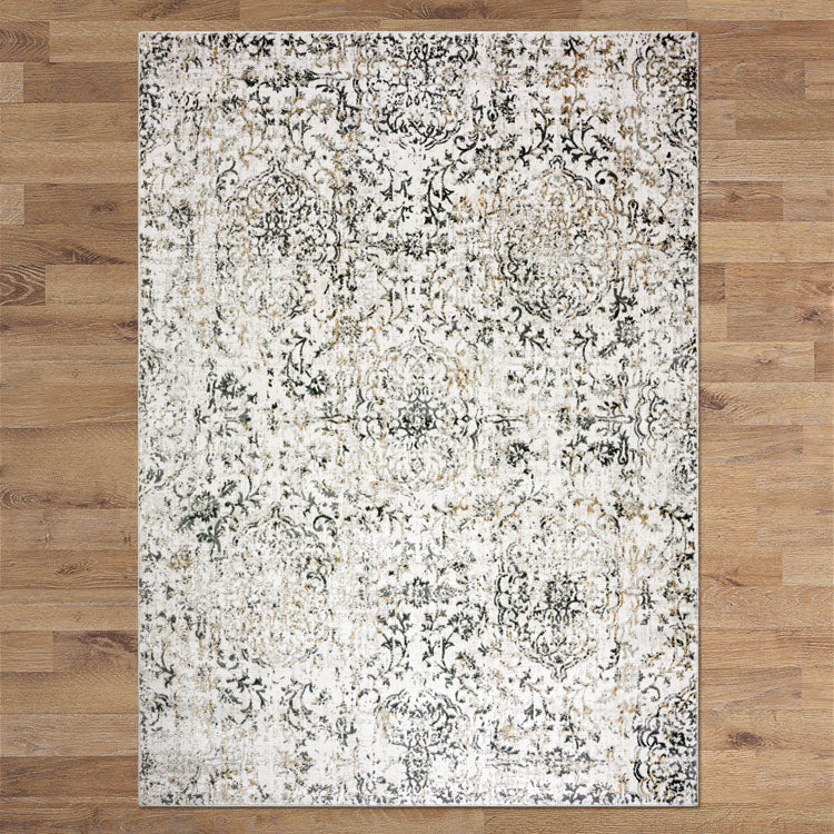 Acapulco 755 Linen Damask Patterned Modern Rug - Rugs Of Beauty - 3