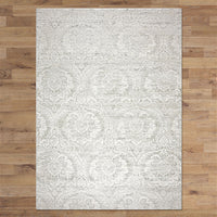 Acapulco 765 Vanilla Damask Patterned Modern Rug - Rugs Of Beauty - 2