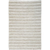 Emily 301 Wool Polyester Beige Taupe Striped Rug - Rugs Of Beauty - 1