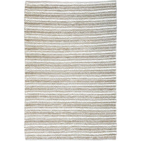 Emily 301 Wool Polyester Beige Taupe Striped Rug - Rugs Of Beauty - 1