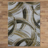 Canterbury 1125 Gold Grey Curve Patterned Modern Rug - Rugs Of Beauty - 3