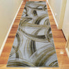 Canterbury 1125 Gold Grey Curve Patterned Modern Rug - Rugs Of Beauty - 7