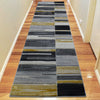 Canterbury 1126 Gold Grey Patterned Modern Rug - Rugs Of Beauty - 7