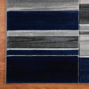 Canterbury 1126 Grey Blue Patterned Modern Rug - Rugs Of Beauty - 6