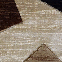 Canterbury 1127 Beige Brown Patterned Modern Rug - Rugs Of Beauty - 4