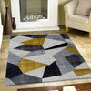 Canterbury 1128 Grey Gold Patterned Modern Rug - Rugs Of Beauty - 2
