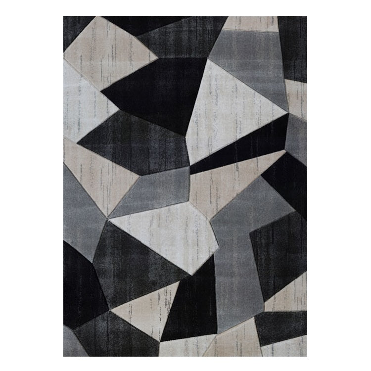 Canterbury 1128 Grey Beige Patterned Modern Rug - Rugs Of Beauty - 1