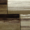 Canterbury 1130 Taupe Beige Brown Abstract Patterned Modern Rug - Rugs Of Beauty - 4