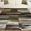 Canterbury 1130 Taupe Beige Brown Abstract Patterned Modern Rug - Rugs Of Beauty - 2