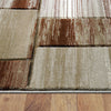 Canterbury 1130 Taupe Beige Brown Abstract Patterned Modern Rug - Rugs Of Beauty - 5