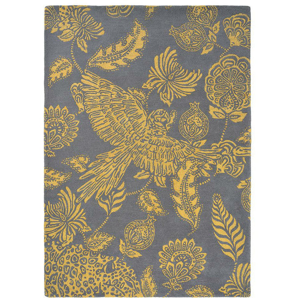 Ted Baker Loran Yellow 56306 Designer Wool Viscose Rug - Rugs Of Beauty - 1