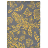 Ted Baker Loran Yellow 56306 Designer Wool Viscose Rug - Rugs Of Beauty - 1