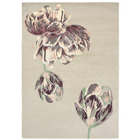 Ted Baker Tranquility Beige 56001 Designer Wool Viscose Rug - Rugs Of Beauty - 1