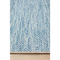 Siderno 4110 Blue Modern Indoor Outdoor Runner Rug - Rugs Of Beauty - 5