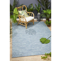Siderno 4110 Blue Modern Indoor Outdoor Rug - Rugs Of Beauty - 2