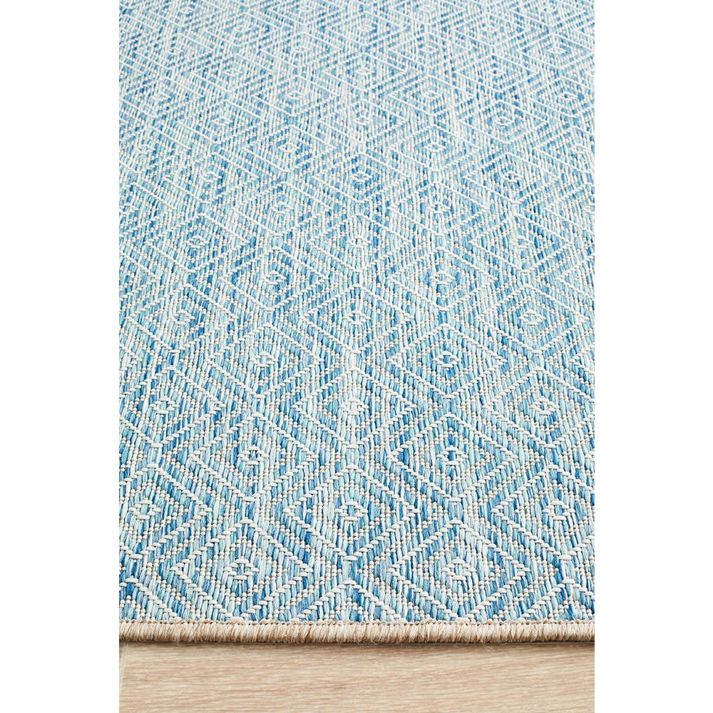 Siderno 4110 Blue Modern Indoor Outdoor Rug - Rugs Of Beauty - 11