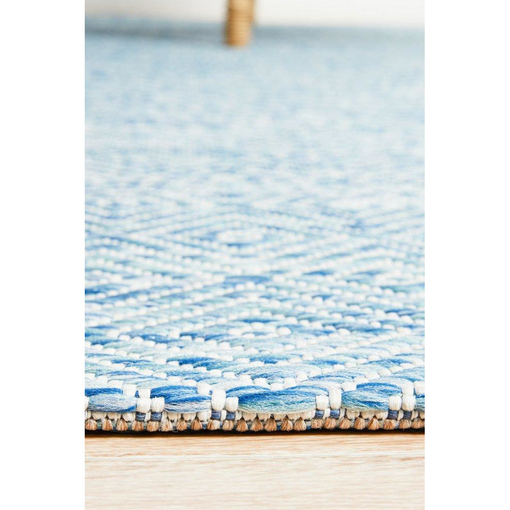 Siderno 4110 Blue Modern Indoor Outdoor Rug - Rugs Of Beauty - 10
