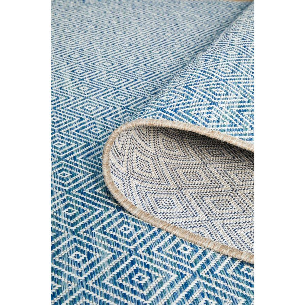 Siderno 4110 Blue Modern Indoor Outdoor Rug - Rugs Of Beauty - 14