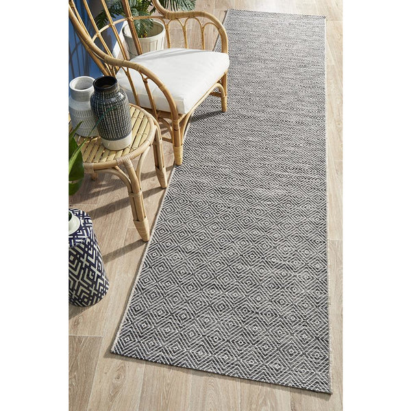 Siderno 4110 Grey Modern Indoor Outdoor Runner Rug - Rugs Of Beauty - 2