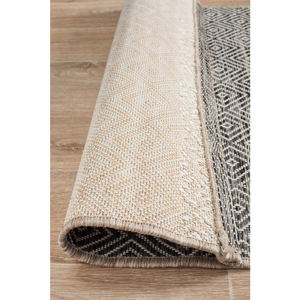 Siderno 4110 Grey Modern Indoor Outdoor Runner Rug - Rugs Of Beauty - 7