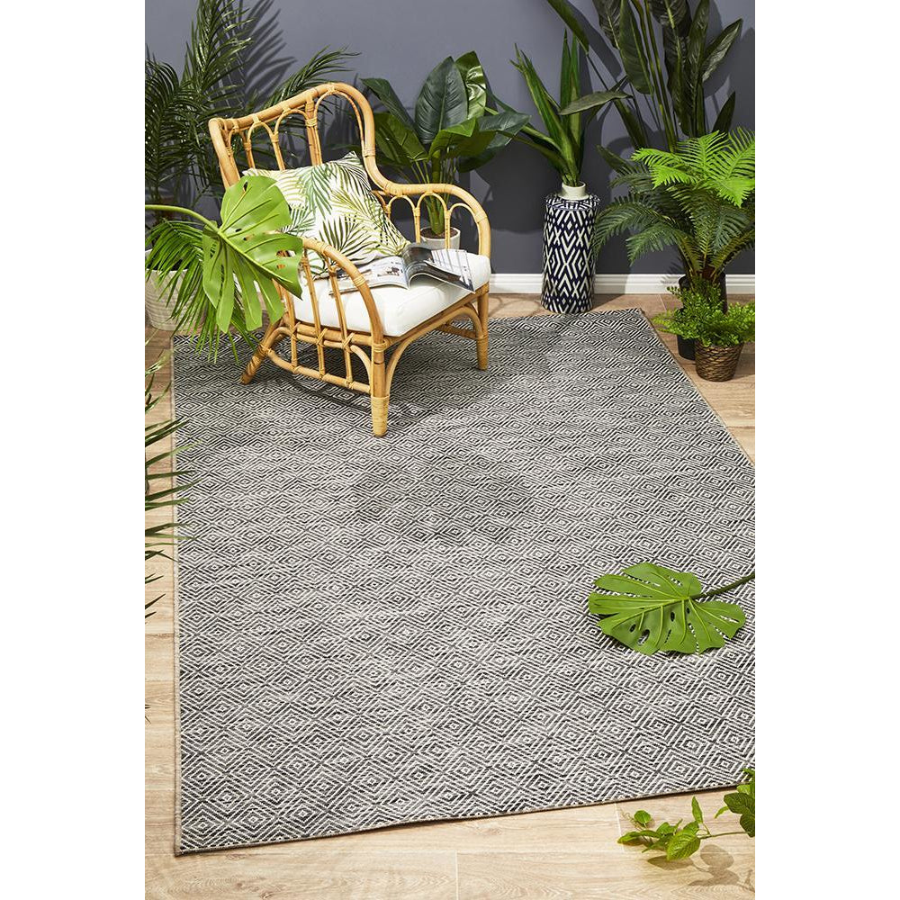 Siderno 4110 Grey Modern Indoor Outdoor Rug - Rugs Of Beauty - 2