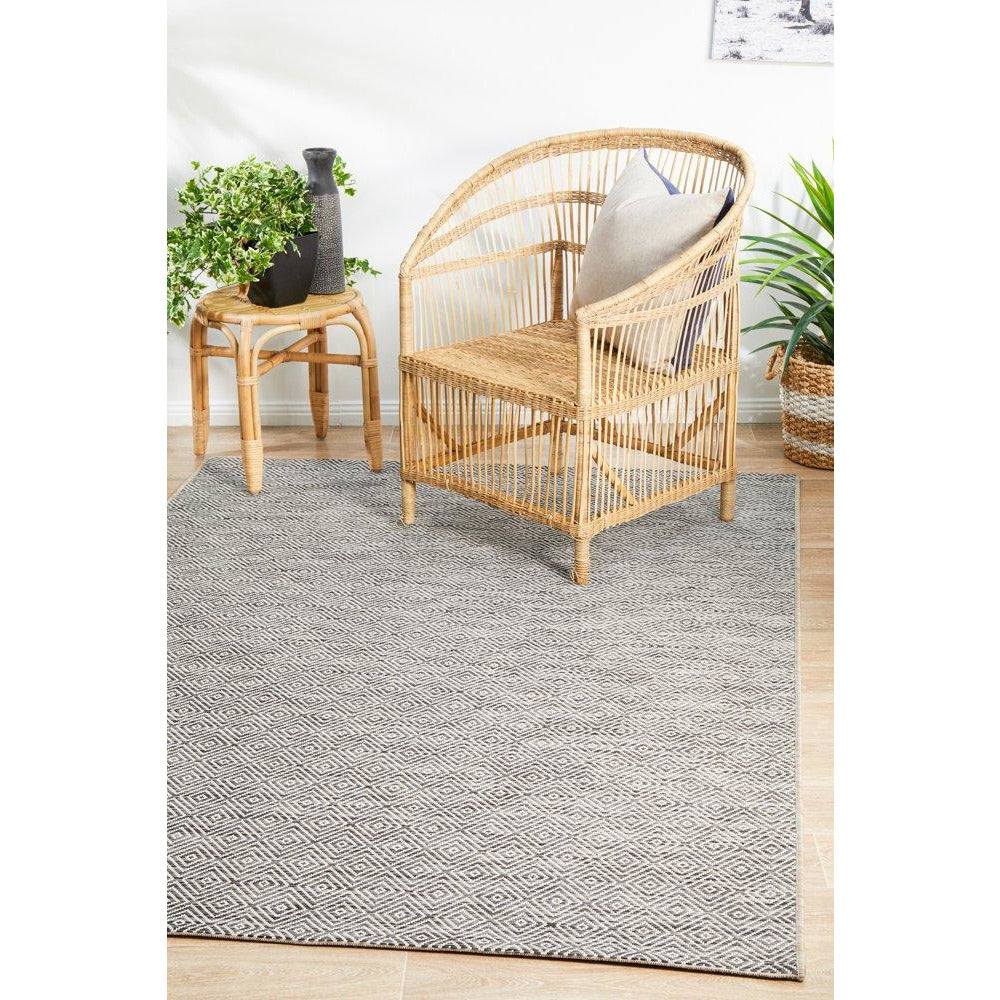 Siderno 4110 Grey Modern Indoor Outdoor Rug - Rugs Of Beauty - 4