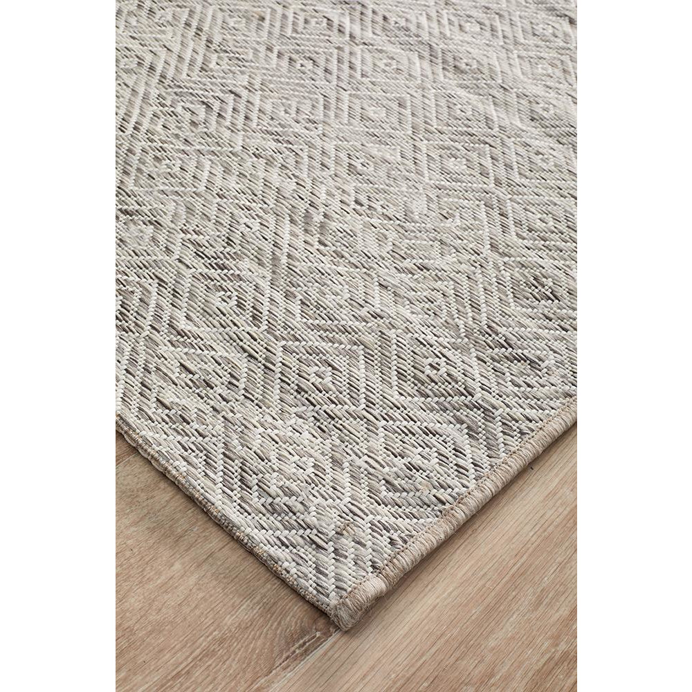 Siderno 4110 Natural Modern Indoor Outdoor Runner Rug - Rugs Of Beauty - 3