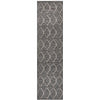 Siderno 4111 Black Modern Indoor Outdoor Runner Rug - Rugs Of Beauty - 1