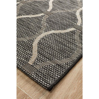 Siderno 4111 Black Modern Indoor Outdoor Rug - Rugs Of Beauty - 8