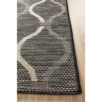 Siderno 4111 Black Modern Indoor Outdoor Rug - Rugs Of Beauty - 9