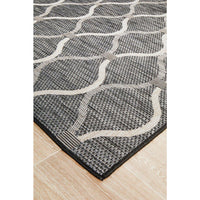 Siderno 4111 Black Modern Indoor Outdoor Rug - Rugs Of Beauty - 12