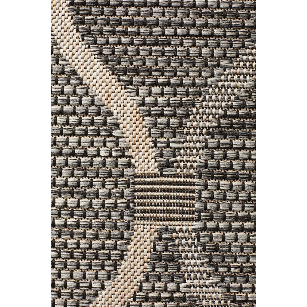 Siderno 4111 Black Modern Indoor Outdoor Rug - Rugs Of Beauty - 11