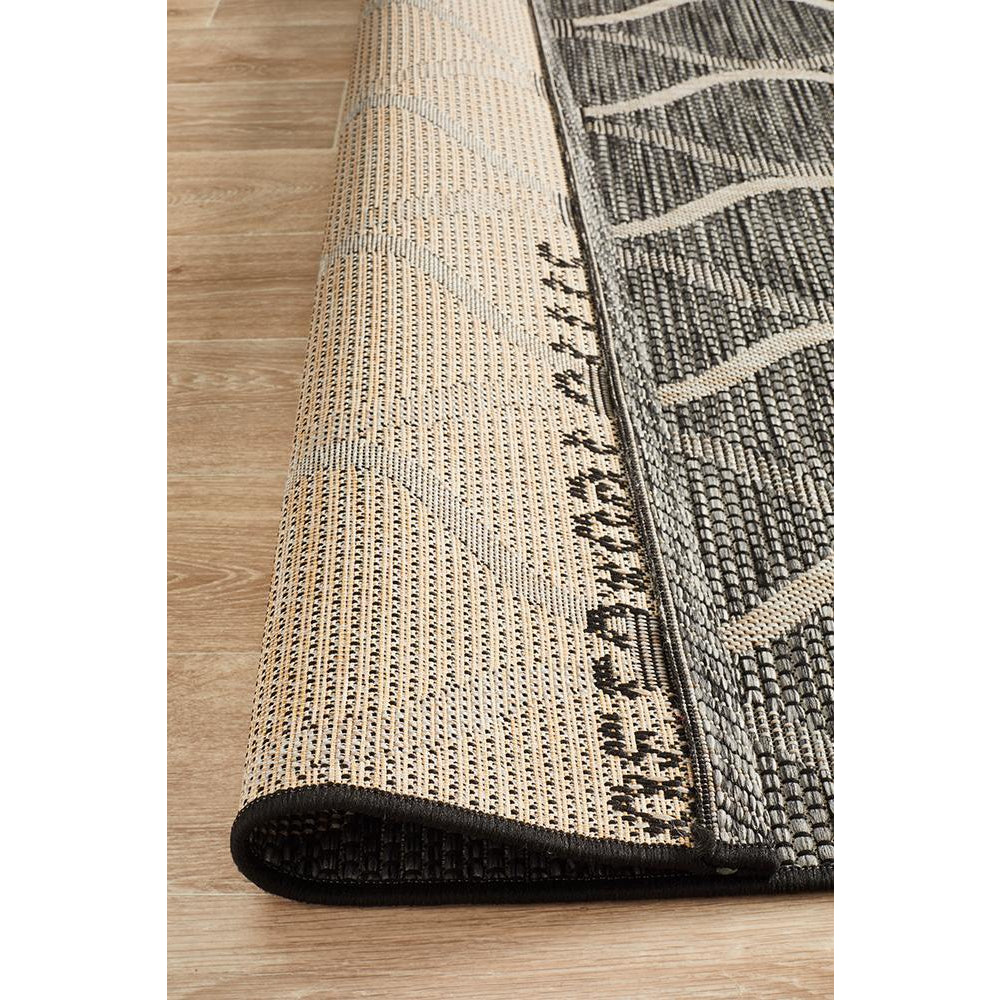 Siderno 4111 Black Modern Indoor Outdoor Rug - Rugs Of Beauty - 14