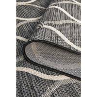 Siderno 4111 Black Modern Indoor Outdoor Rug - Rugs Of Beauty - 15