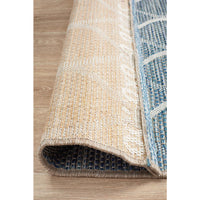 Siderno 4111 Blue Modern Indoor Outdoor Runner Rug - Rugs Of Beauty - 7