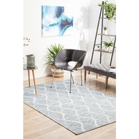 Siderno 4111 Blue Modern Indoor Outdoor Rug - Rugs Of Beauty - 5