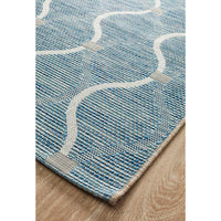 Siderno 4111 Blue Modern Indoor Outdoor Rug - Rugs Of Beauty - 8