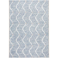 Siderno 4111 Blue Modern Indoor Outdoor Rug - Rugs Of Beauty - 1