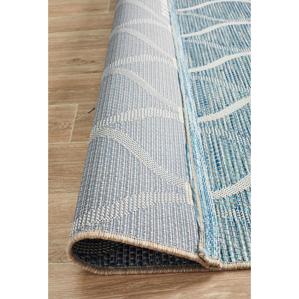 Siderno 4111 Blue Modern Indoor Outdoor Rug - Rugs Of Beauty - 14