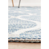 Siderno 4111 Blue Modern Indoor Outdoor Rug - Rugs Of Beauty - 6