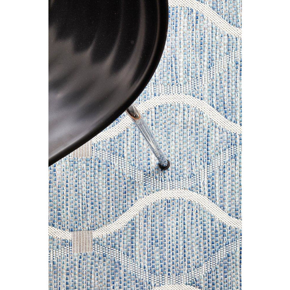 Siderno 4111 Blue Modern Indoor Outdoor Rug - Rugs Of Beauty - 7