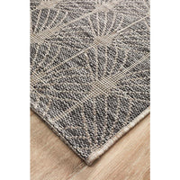 Siderno 4112 Black Modern Indoor Outdoor Runner Rug - Rugs Of Beauty - 3