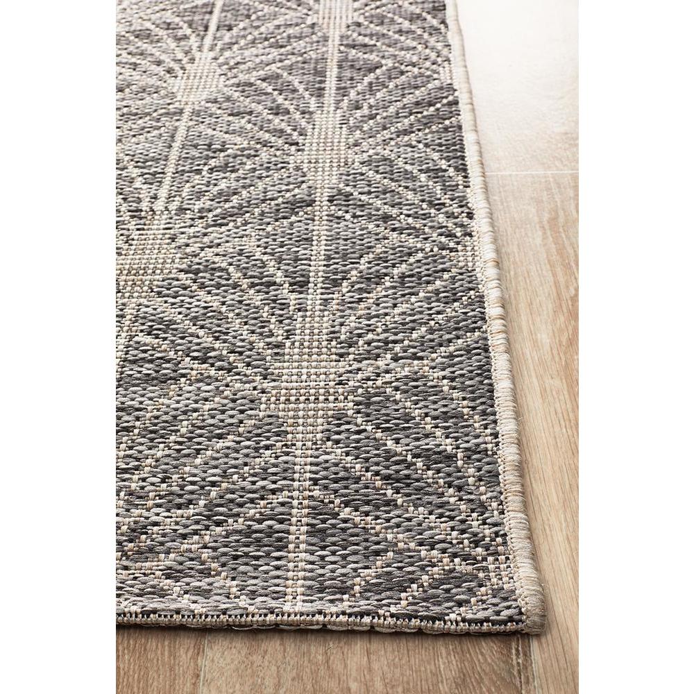 Siderno 4112 Black Modern Indoor Outdoor Runner Rug - Rugs Of Beauty - 4
