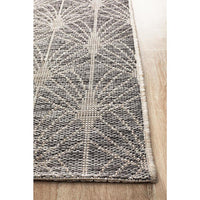 Siderno 4112 Black Modern Indoor Outdoor Runner Rug - Rugs Of Beauty - 4