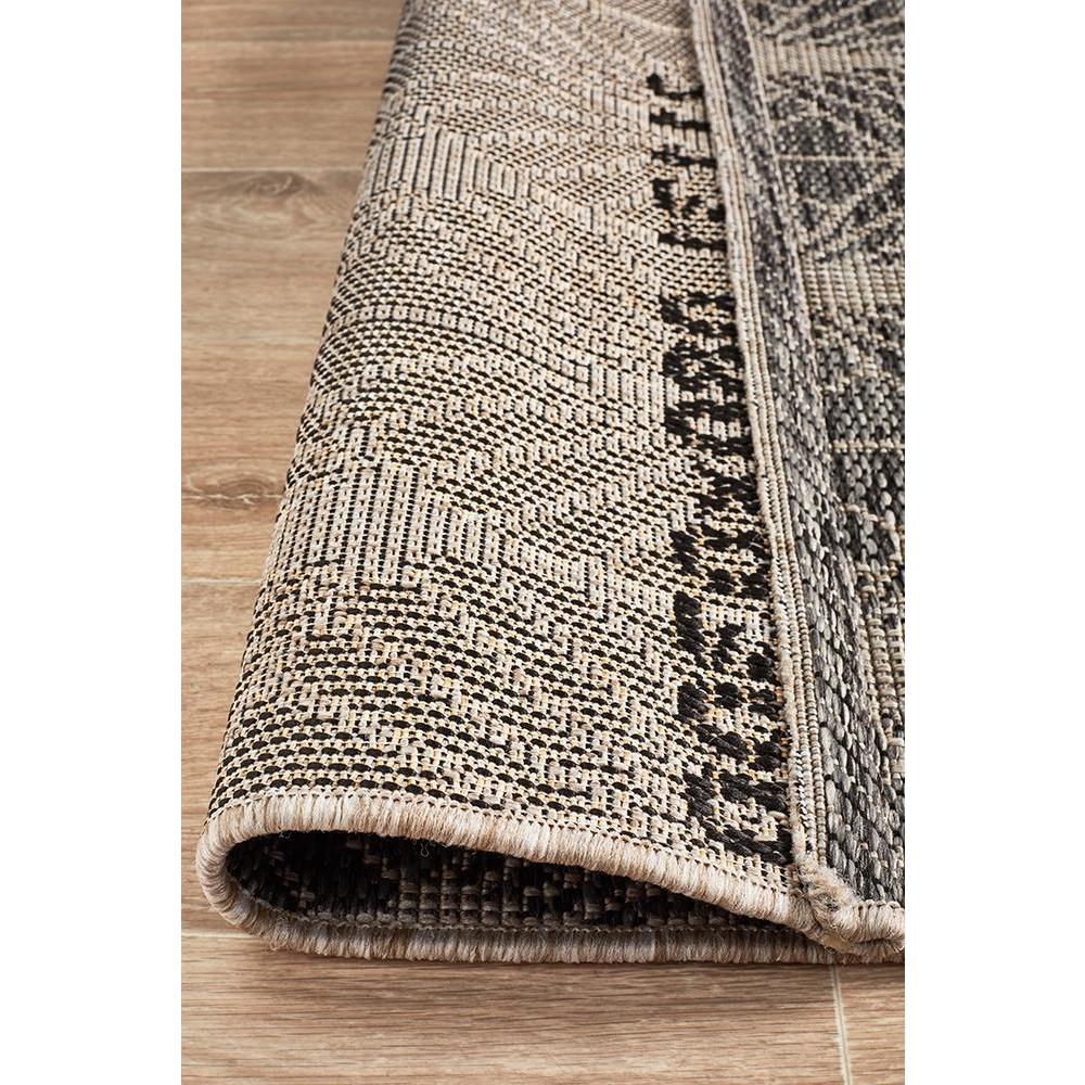 Siderno 4112 Black Modern Indoor Outdoor Runner Rug - Rugs Of Beauty - 10