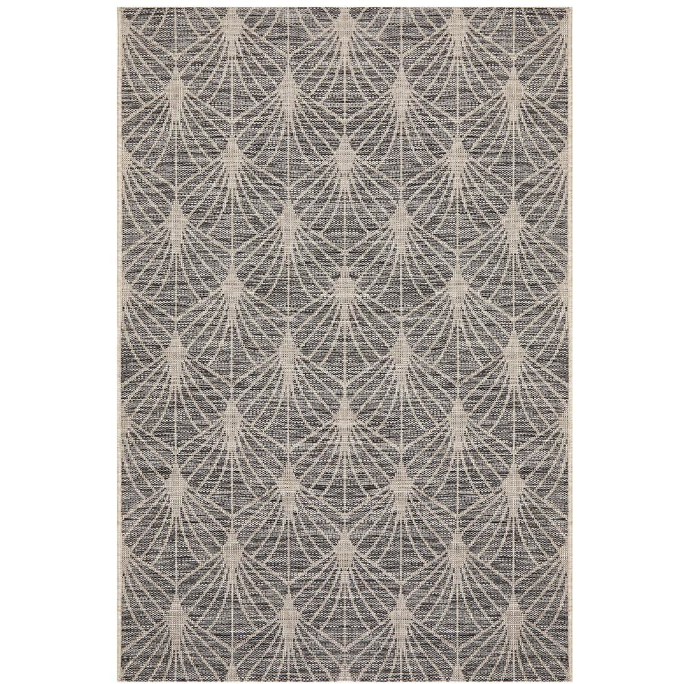 Siderno 4112 Black Modern Indoor Outdoor Rug - Rugs Of Beauty - 1